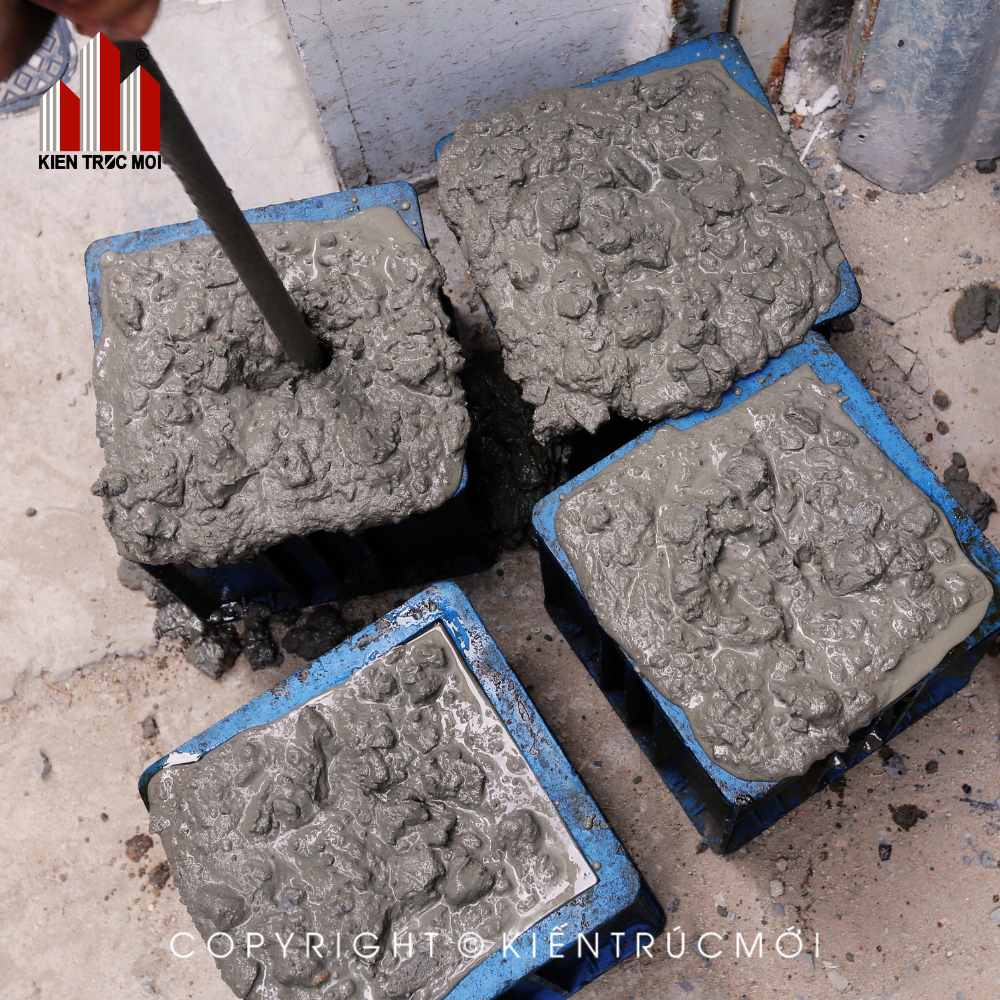 CÔNG TÁC ĐỔ BÊ TÔNG & ĐO ĐỘ SỤT