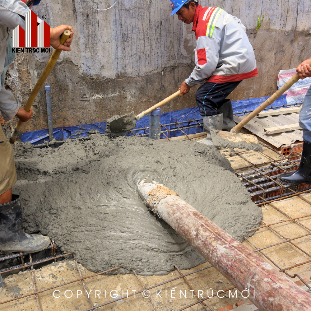 CÔNG TÁC ĐỔ BÊ TÔNG & ĐO ĐỘ SỤT