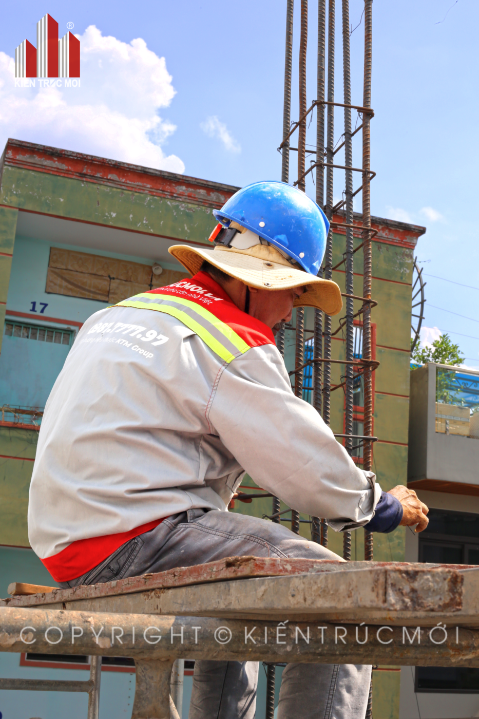 CÔNG TÁC GIA CÔNG & LẮP DỰNG CỐT THÉP - Đội ngũ Kiến Trúc Mới