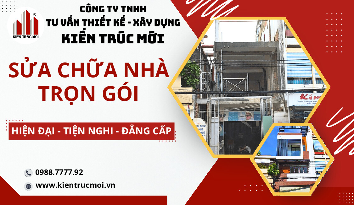 Dịch Vụ Sửa Chữa Nhà Trọn Gói Chuyên Nghiệp tại KIẾN TRÚC MỚI