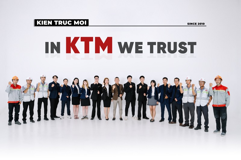 Kiến Trúc Mới – Nơi hội tụ của đội ngũ nhân sự chuyên nghiệp, tận tâm