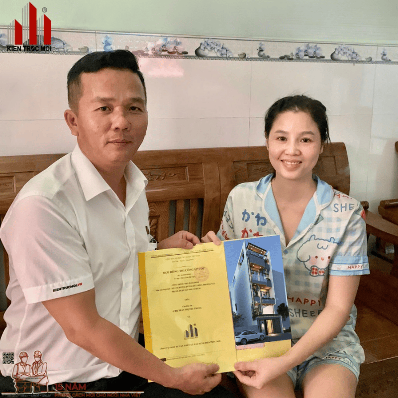 Ký kết xây nhà trọn gói cùng Kiến Trúc Mới