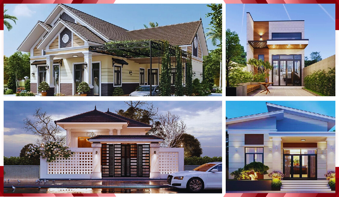 Một số mẫu xây nhà cấp 4 đang được ưa chuộng năm 2025