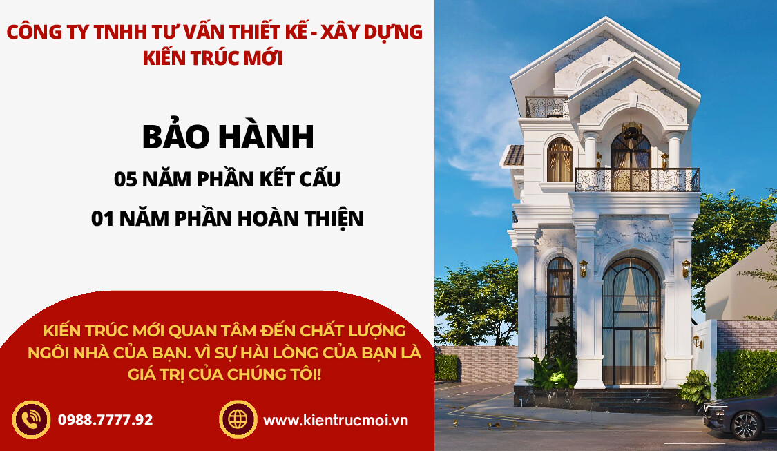 Dich vu xay nha phuong Xuan Hoa tron goi bao hanh uy tin tai KIEN TRUC MOI