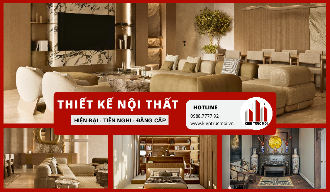 Phong cách thiết kế nội thất Top 10 xu hướng dẫn đầu 2025 tại KIẾN TRÚC MỚI