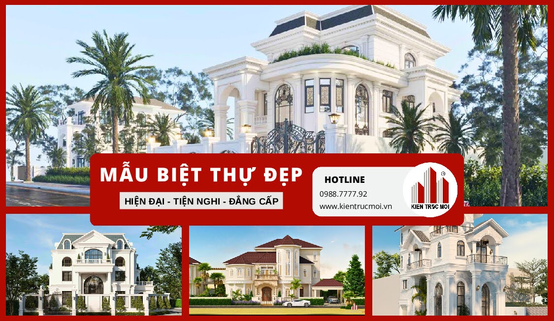 Khám phá những mẫu biệt thự đẹp dẫn đầu xu hướng, kiến tạo không gian sống