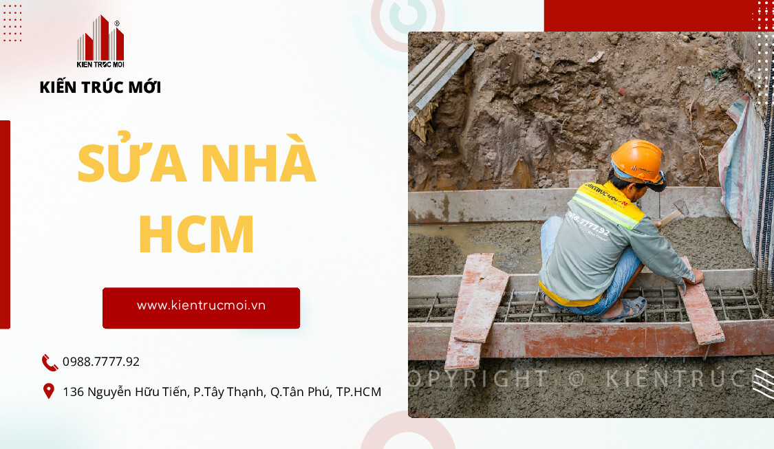 Sửa nhà HCM: Biến không gian sống cũ thành mới, tiện nghi.