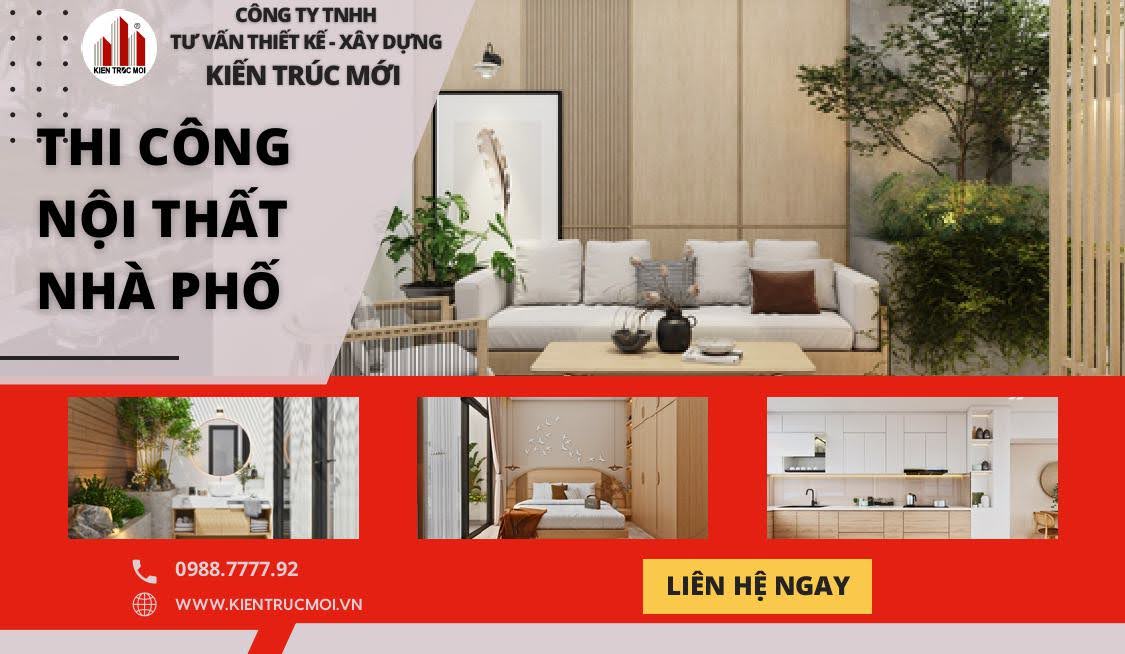 NÂNG TẦM THI CÔNG NỘI THẤT NHÀ PHỐ: VẺ ĐẸP BIỆT THỰ HIỆN ĐẠI 913 Kiến Trúc Mới - Đơn vị chuyên thi công nội thất nhà phố chuyên nghiệp, trọn gói