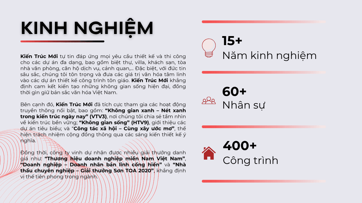 KIẾN TRÚC MỚI - Đơn vị xây nhà trọn gói chuyên nghiệp